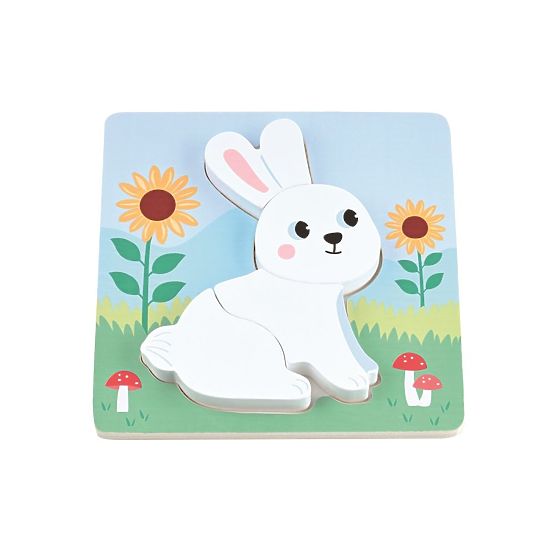 Set of 4 Wooden Farm Puzzles