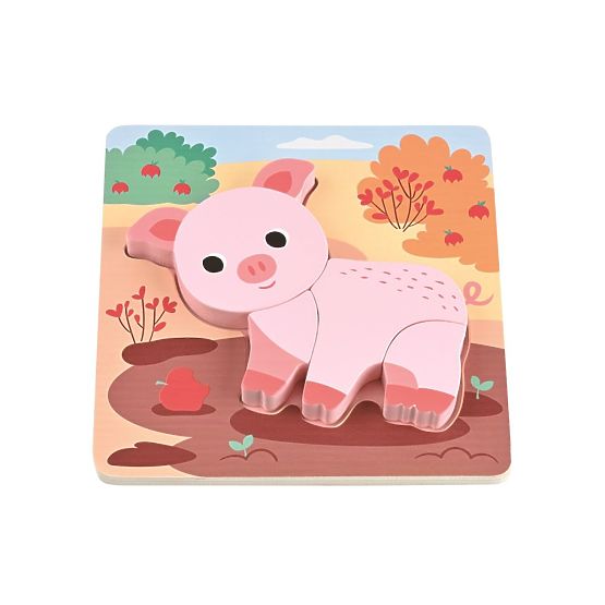Set of 4 Wooden Farm Puzzles