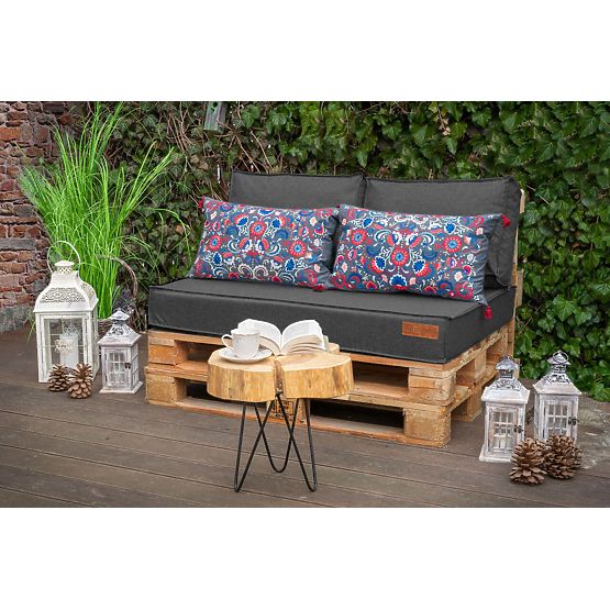 Set of cushions for pallet furniture - Dark grey