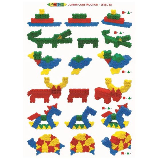 Set of Mystical Creatures, Morphun Building Kit 260 Pieces