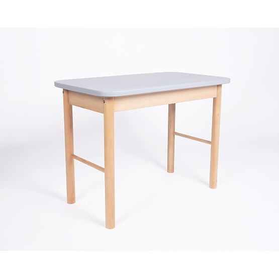 Simple Table and Chair Set - Grey