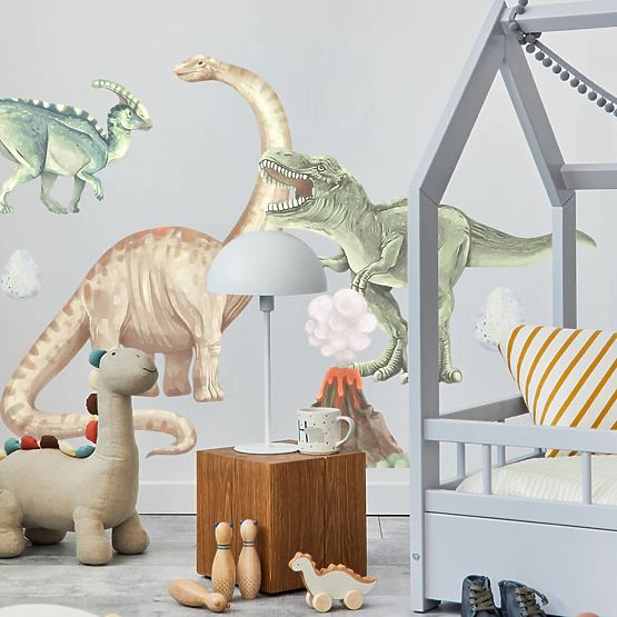 Set of wall stickers - Dinosaurs