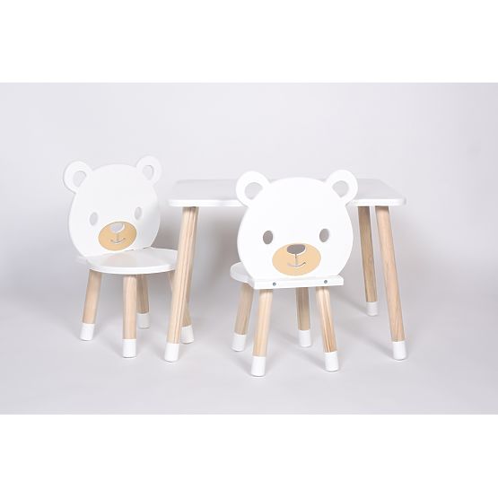 Set of Table and Chairs - Bear