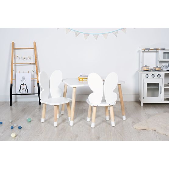 Set of Table and Chairs - Butterfly