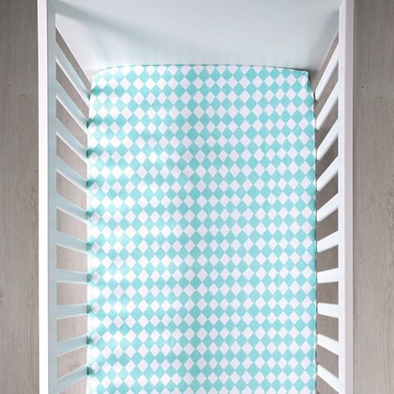 Sheet with a rubber band - Colorful clouds