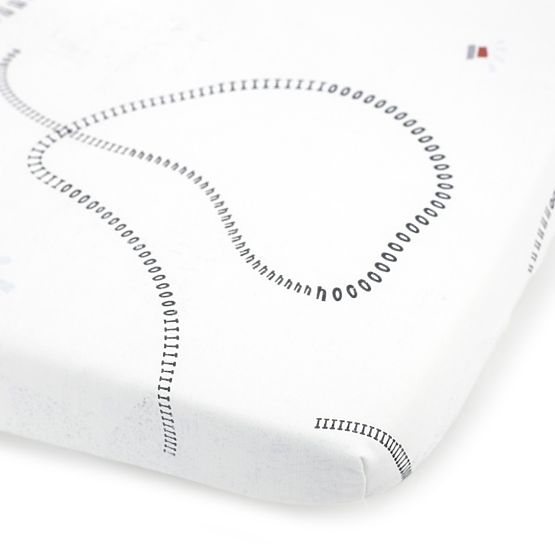 Sheet with rubber band On way