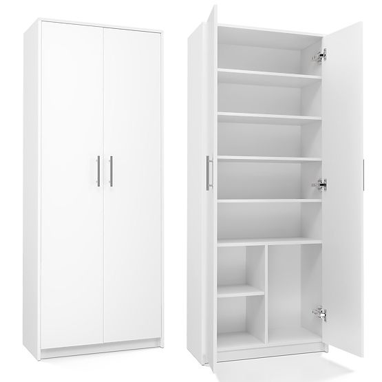 Shelf Oliv 2D WHITE