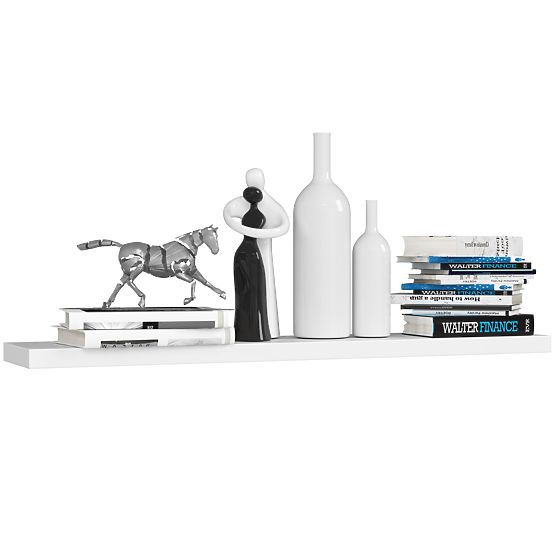 SHELF PS-5 100cm WHITE