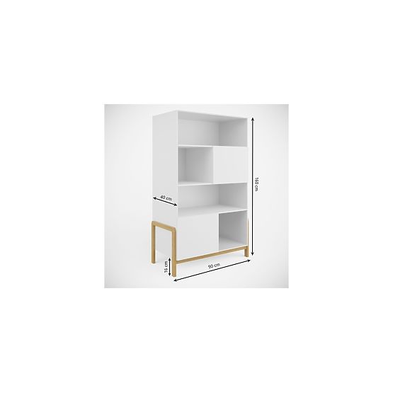 Shelf Unit Viktor - White