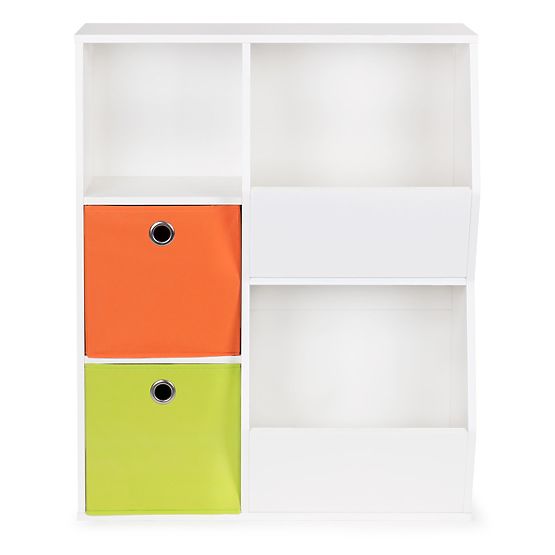 Shelf with organizers