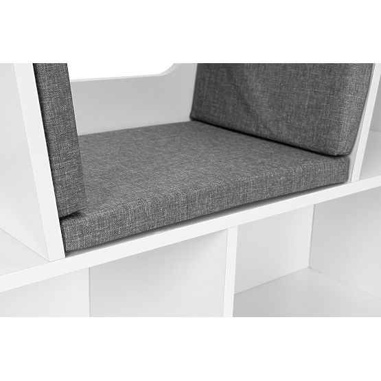 Shelf with seat for children