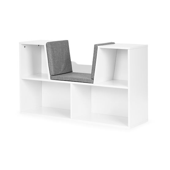 Shelf with seat for children