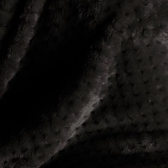 SHLEEPY Blanket Black with Jacquard Pattern Classic Style 130x180