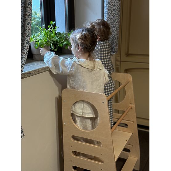 Sibling Learning Tower DOUBLE M - Natural