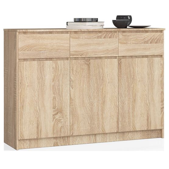 SIDEBOARD K140 3D 3SZ CLP PK OAK SONOMA