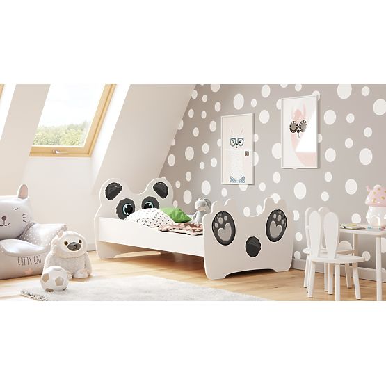 Single Bed Panda 160x80 with Mattress