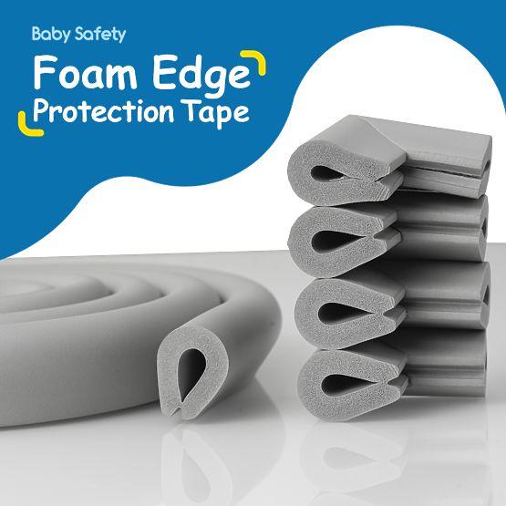 SIPO Foam tape for glass surfaces, gray - 1 pc