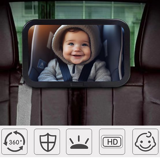 SIPO Mirror for Observing a Child in the Car