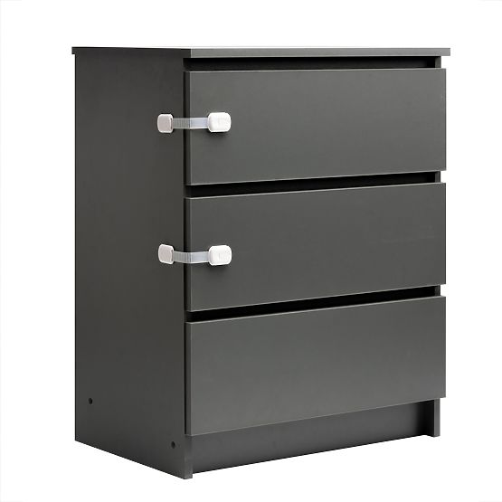 SIPO Multifunctional adjustable lock for cabinets and drawers - 6 pcs