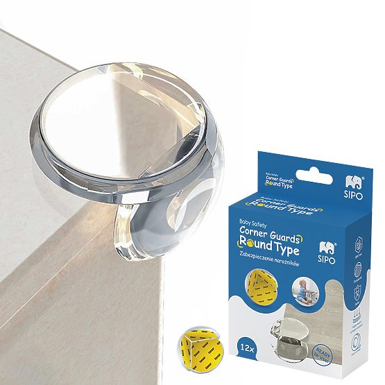 SIPO Set of round corner protectors - 12 pcs