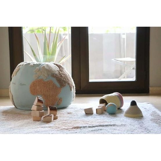 Sitting pouf Globe