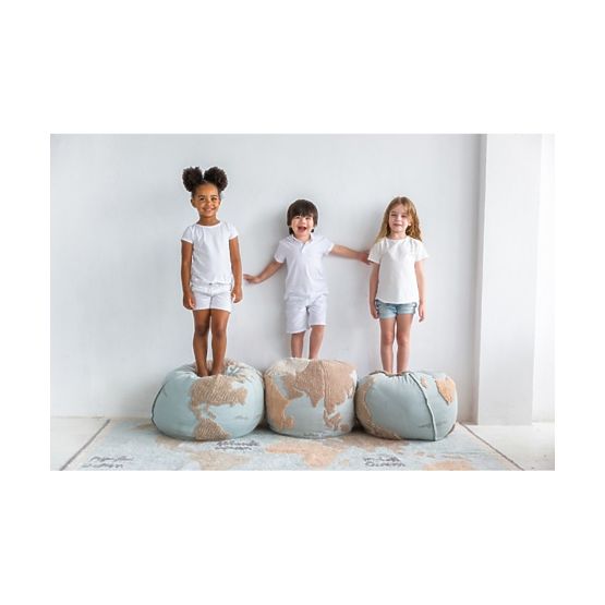 Sitting pouf Globe
