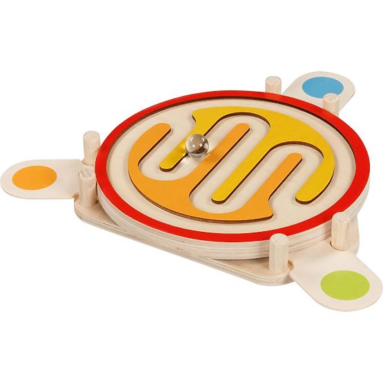 Skill Game Labyrinth with Marbles