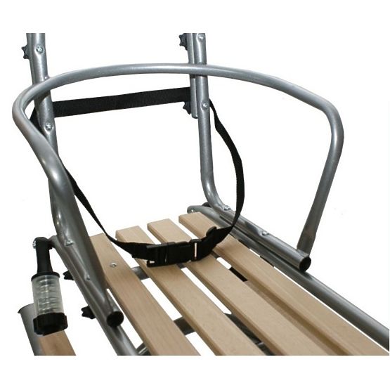 Sled for twins Duo Sport - red seat color