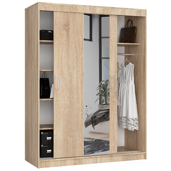SLIDING WARDROBE 150cm CLP SONOMA