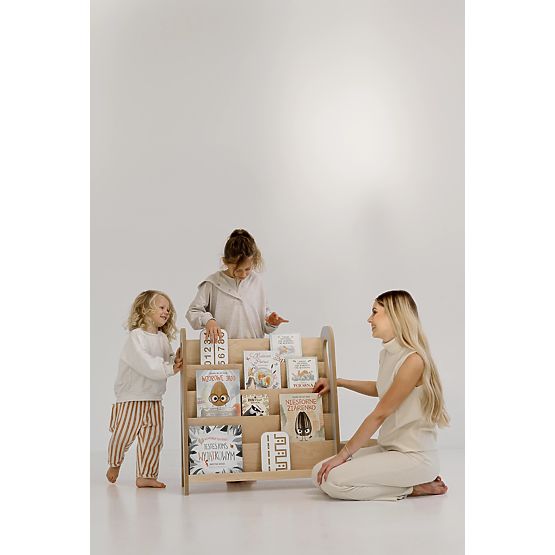 SLIM L Bookshelf - Natural