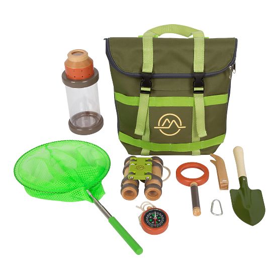 small foot Backpack with Accessories for Explorers Discover