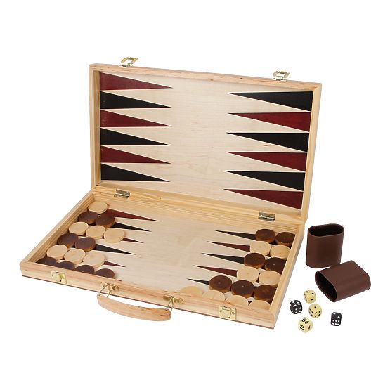 Small Foot Case for chess and backgammon