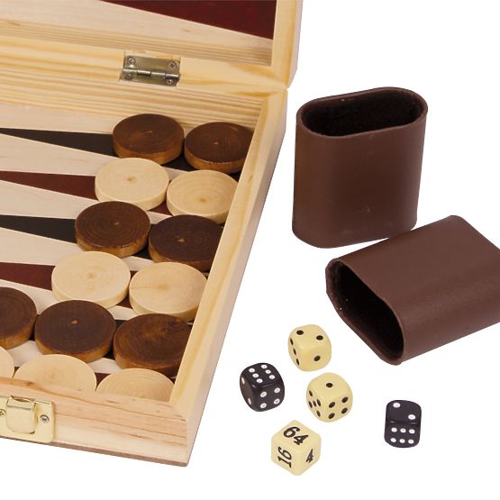 Small Foot Case for chess and backgammon