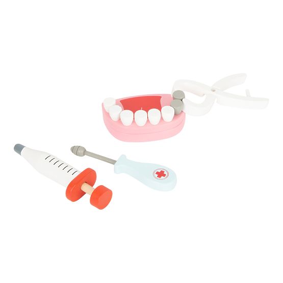 Small Foot Children's doctor's case for small dentists 2 in 1