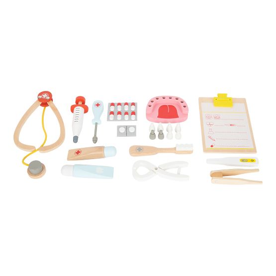 Small Foot Children's doctor's case for small dentists 2 in 1
