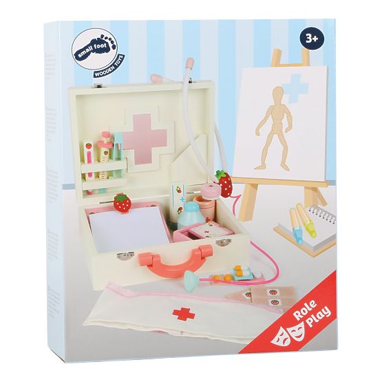 Small Foot Children's wooden doctor's case Isabel