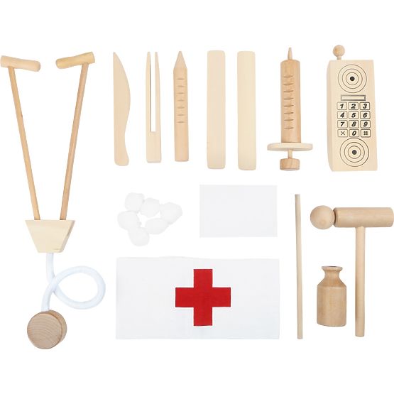 small foot Children's Wooden Doctor's Case