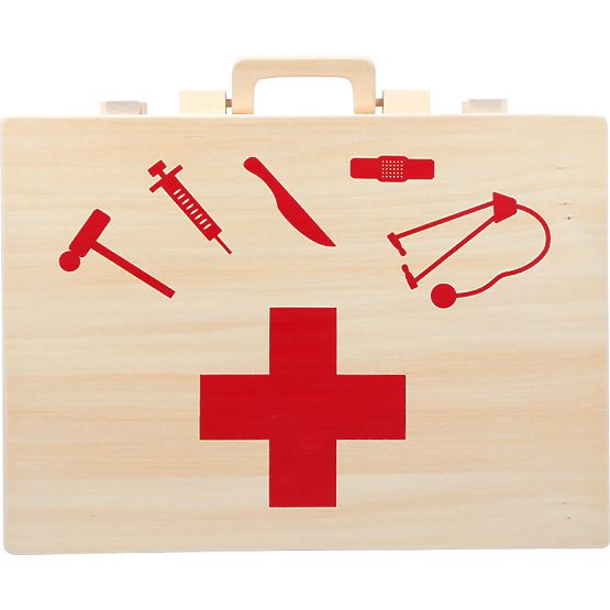 small foot Children's Wooden Doctor's Case