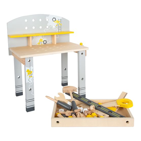 small foot Children's Workbench Compact Miniwob - Damaged Packaging