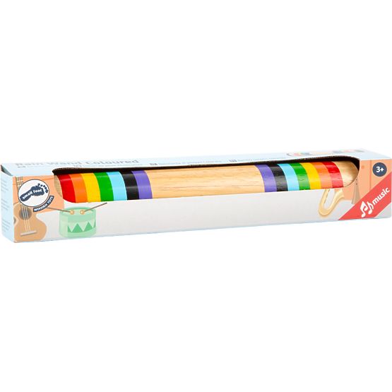 Small Foot Colorful wooden rain stick