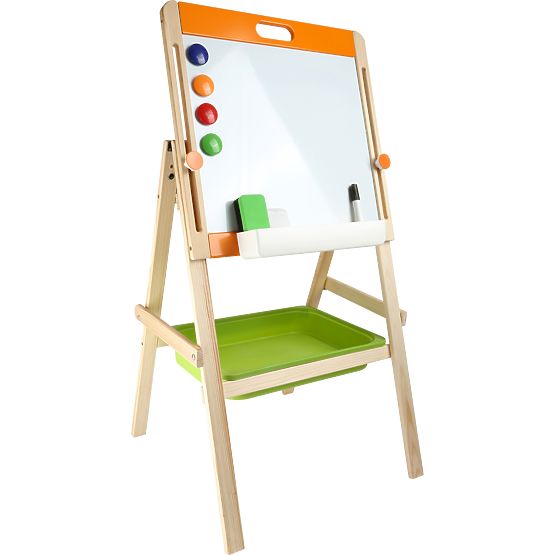 small foot Compact Children's Chalk and Magnet Board