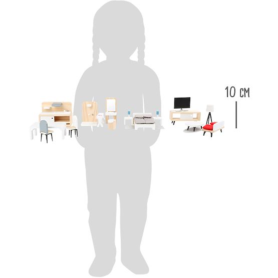 Small Foot Complete set of furniture for dolls