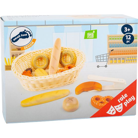 Small Foot Fresh pastries in a stall