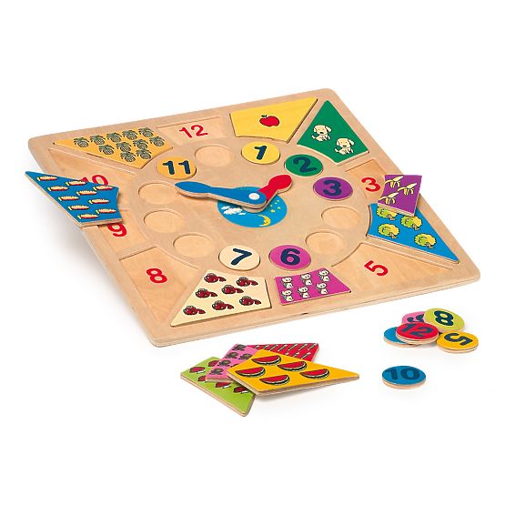 Small Foot Insertion educational puzzle learn hours