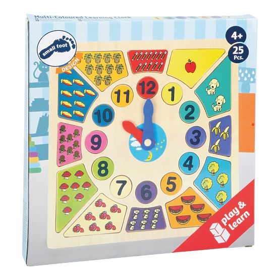 Small Foot Insertion educational puzzle learn hours