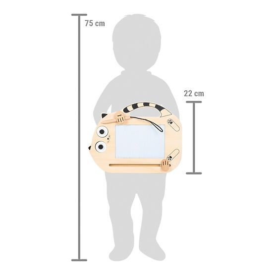 small foot Magnetic Drawing Board Cat