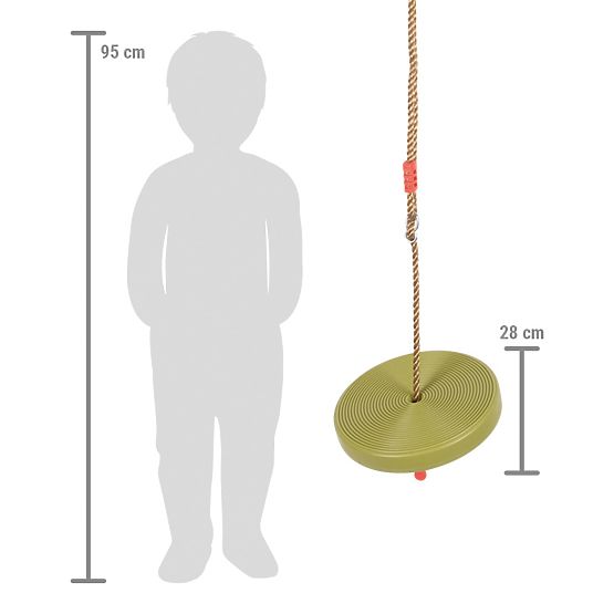 small foot Plastic Swing Swift Green