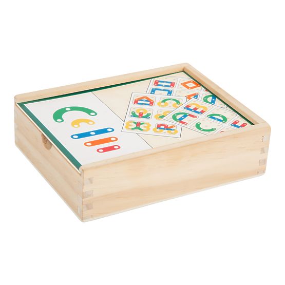Small Foot Puzzle game Letters and numbers