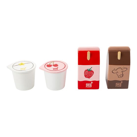 Small Foot Set of dairy fresh products