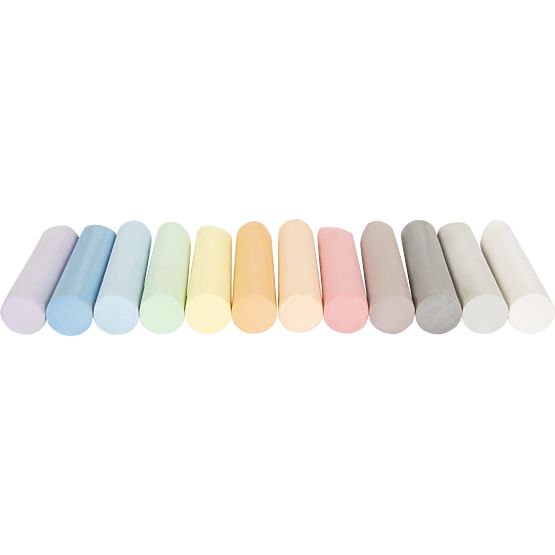 Small Foot Set of large colored chalk 3 packs